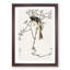 Siberian Blue-Tail Bird by Numata Kashu - Picture Frame Painting Print-55764584-55764585