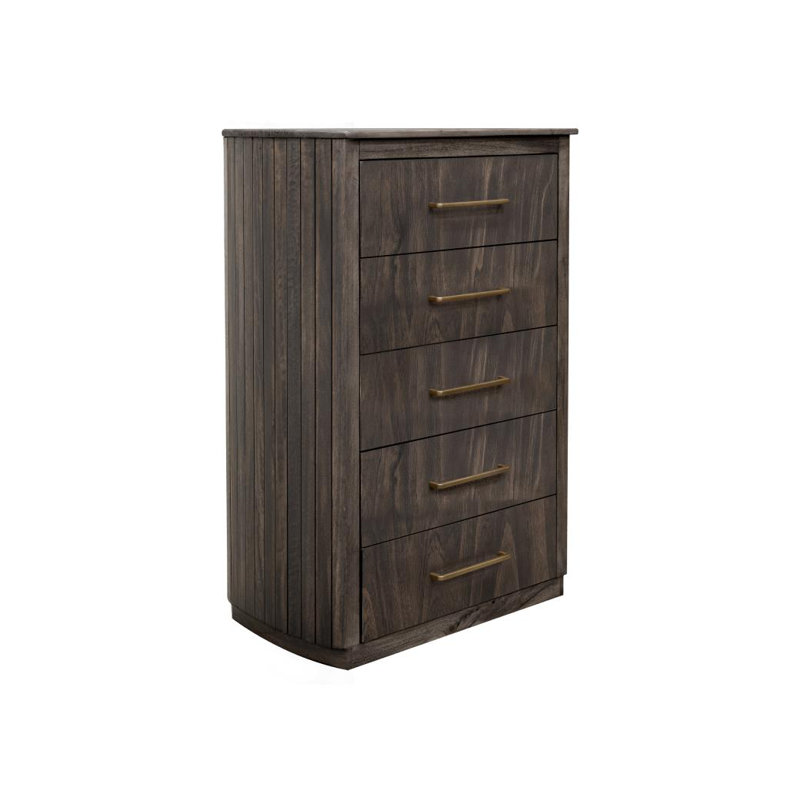 Commode 5 tiroirs Dark Mezquite