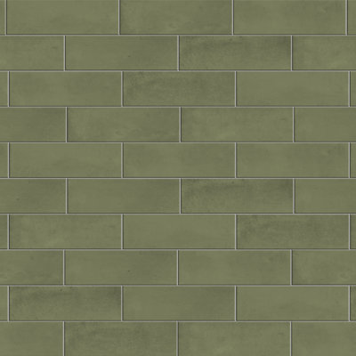 Coco 2" x 6" Porcelain Brick Look Subway Wall & Floor Tile