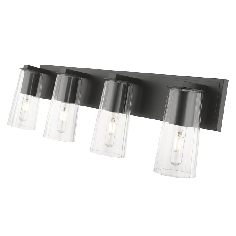 Esma 4 Light Vanity, Matte Black