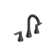 Widespread 2-handle Bathroom Faucet with Drain Assembly