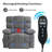 Dual Motor Power Lift Recliner Large  Recliner With Heat And Massage, Infinite Position-1950268325