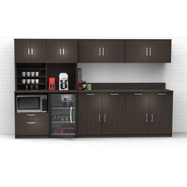 Breaktime 72'' W x 79'' H Kitchen Cabinet Set