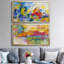 Racing Forms - Ensemble de 2 peintures sur toiles encadrées-2054697841-2054697840