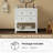 Allensville30" Freestanding Single Bathroom Vanity with Solid Surface Composite Top-2024345665-2030689590