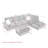 Right-Facing Chaise,L Shape Modular Sectional Sofa, Compressed Sectional Sofa Modern Minimalist Style Corduroy Couch,Unfold Into A Bed, Bedroom, Comfy Compressed Sofa-1718232749
