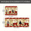 2 Pack Cartoon Chef Pizza Print Kitchen Dining Area Kitchen Mats