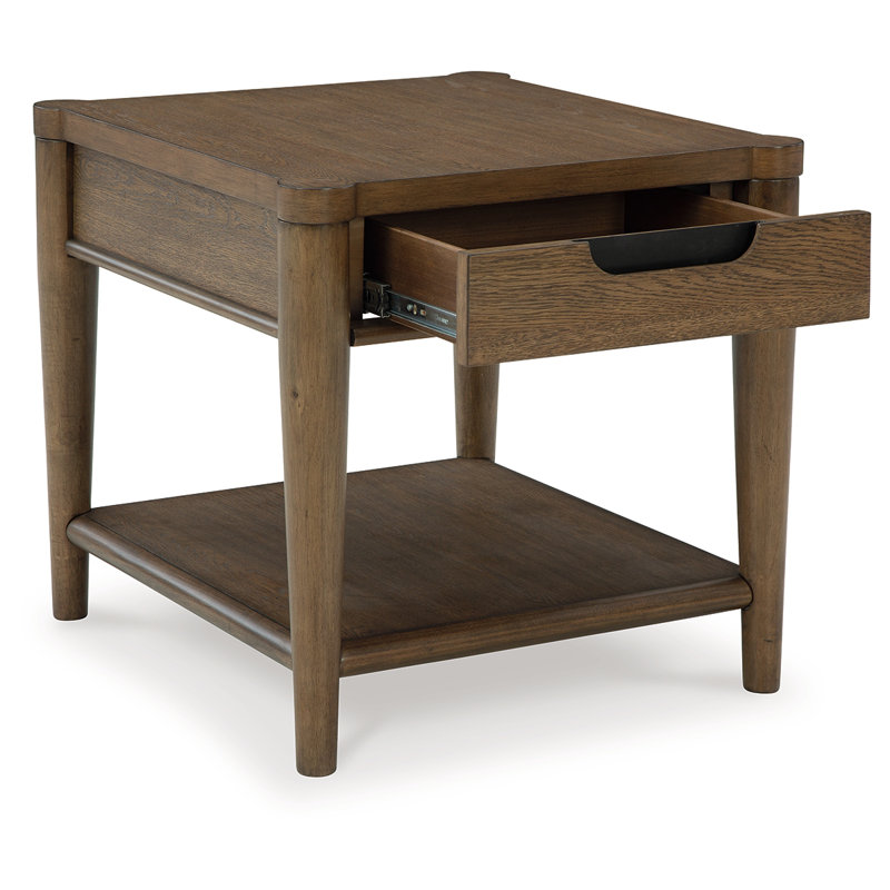 Franccesca End Table with Storage