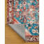 Tapis oriental rouge / bleu / blanc lavable à la machine Aaruhi-1425076985
