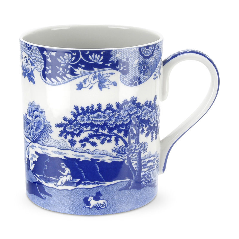 Spode Blue Italian Mug 16 Oz