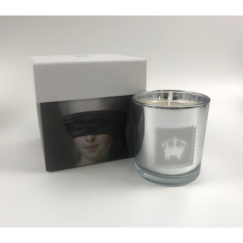 Lavender Scented Jar Candle, 8cm H x 7.4cm W x 9cm D