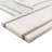 Mingle Random Sized Marble Basketweave Mosaic Wall Tile