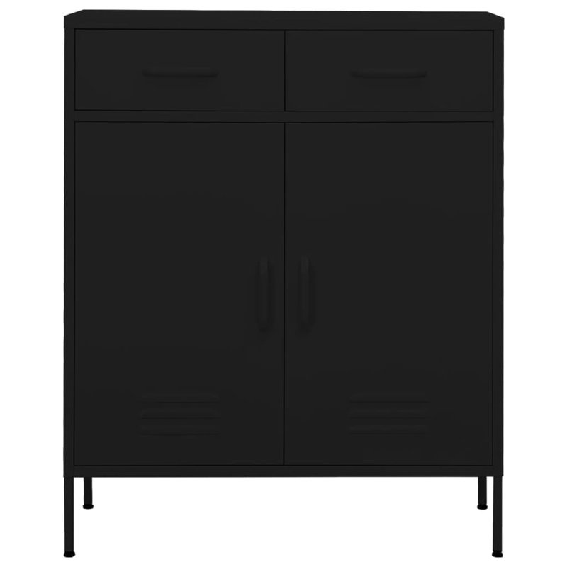 Classeur autoportant avec tablettes pour le bureau, Black