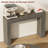 43" Console Table For Entryway, Wooden Entryway Table, Farmhouse Behind Sofa Table For Living Room, Hallway, Entrance, Couch, Entry, Home Decor-1975435193
