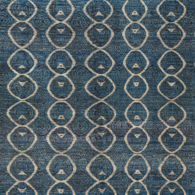 Tapis abstrait moderne 4913, Carré 7 pi