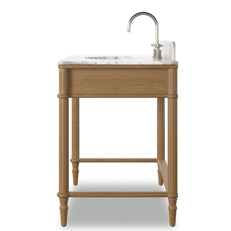 Toulouse Washstand-Washed Blonde Oak, Washed Blonde Oak