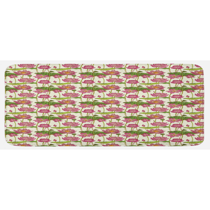 Tapis de cuisine Lotus