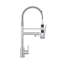 Robinet de cuisine à poignée simple 19 po avec finition nickel brossé et certification CUPC d'Uswa Home-134498552