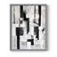 ABSTRACT Series XXIX - reproduction encadrée de qualité supérieure - prête à être accrochée - aucun clou requis-448852256-448852257
