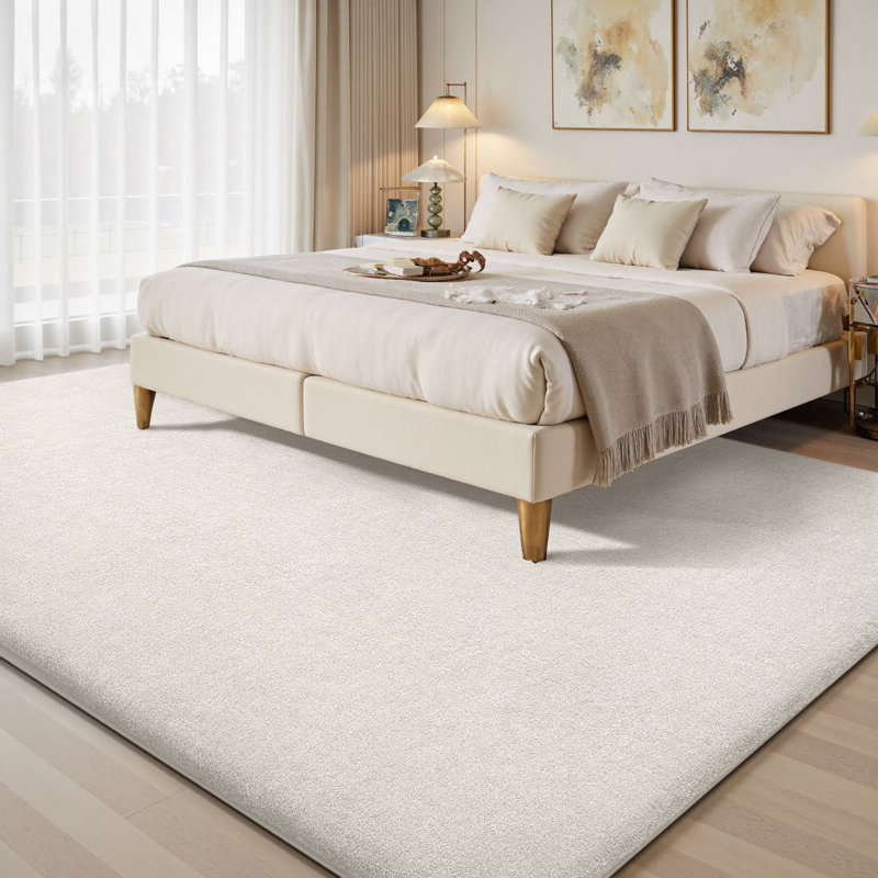 9x12 Area Rugs for Living Room, Soft Large Area Rug Fluffy Rugs for Bedroom，Machine Washable Area Rug Non Slip Carpet Rug for Living Room Playroom Kids Room Home Decor