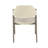 Bloomingdale Cotton Upholstered Oak Solid Wood Armchair
