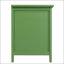 Meuble télé | 71 pouces vert antique | Pin massif | Verre Changhong | Taille du téléviseur: 70 à 79 pouces