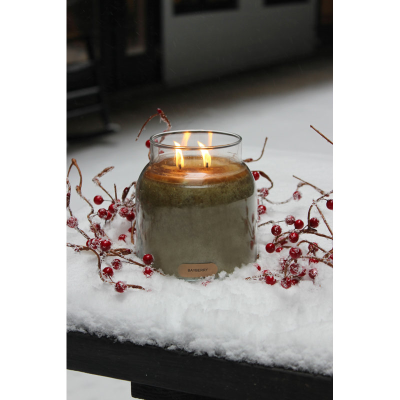 Bayberry Scented Jar Candle