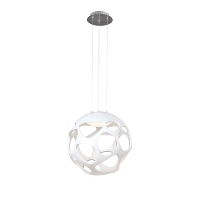 Girardi 3 - Light White Sphere Pendant