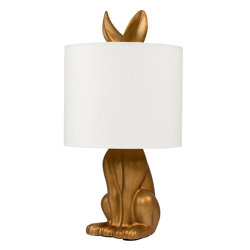 Chesnut Ceramic Table Lamp, No, White