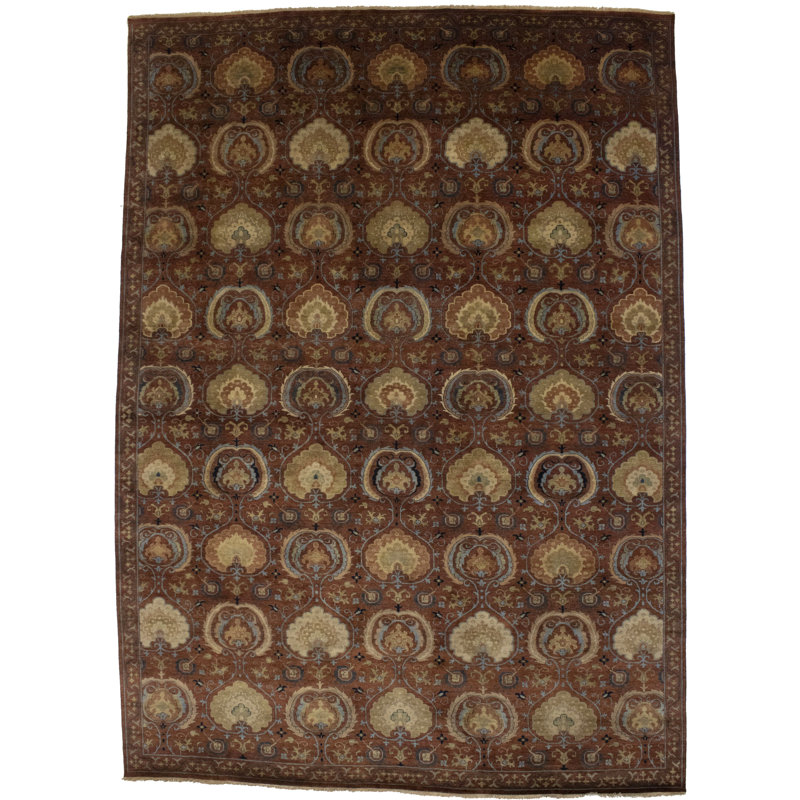 Wool Floral Indoor Rug
