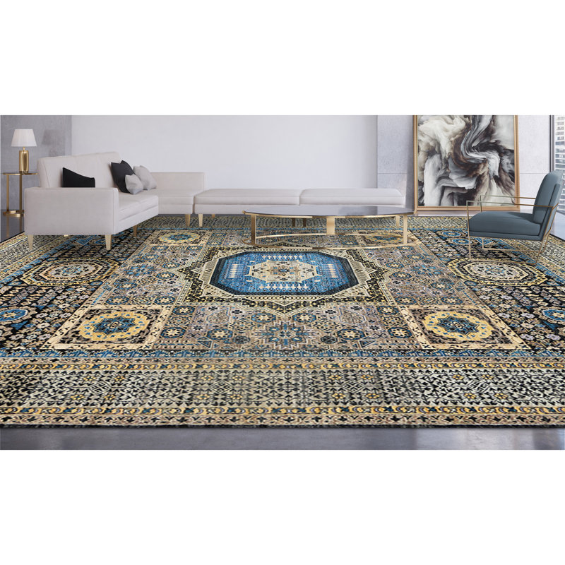 Southwestern Area Rug, Rectangle 9' x 12'