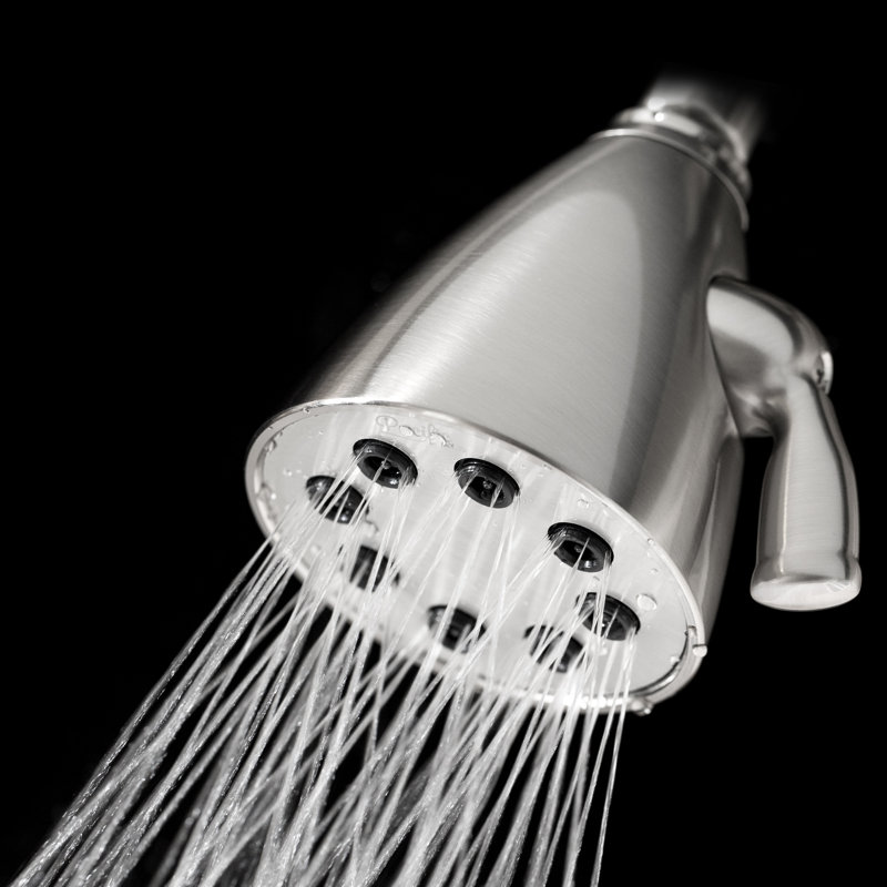 JetStream Adjustable Shower Head 2.5 GPM GPM, Brushed Satin Nickel