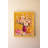 YELLOW FRAMED STILL LIFE PAINTING
