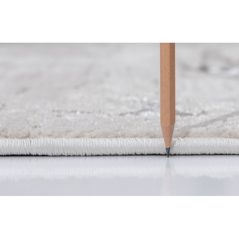 Tapis beige, Rectangle 5 pi 2 po x 7 pi 5 po