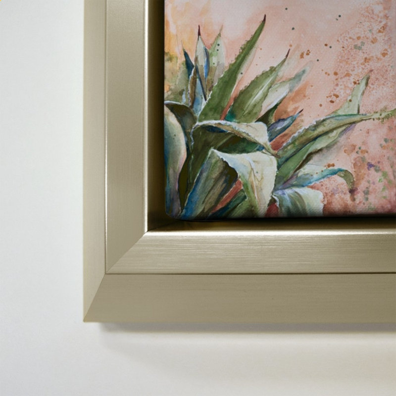 «Southwestern» par Patricia Pinto - Impression sur toile, 24" H x 34" W, Champagne