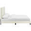 Lit plateforme capitonné en velours performance Melanie de Modway-508170951-509486772