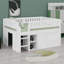 Lit mezzanine moderne avec tableau noir et armoire de rangement-1501843120