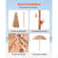 Parasol de patio en chaume 6 pi Tiki Umbrella