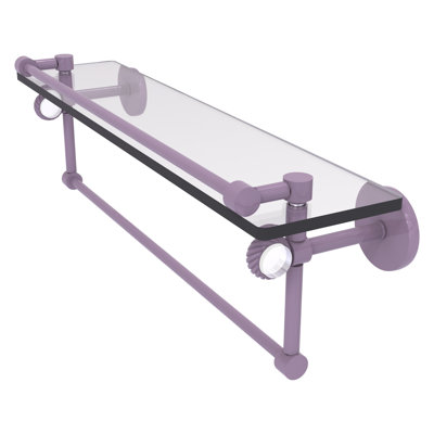 Tablette flottante avec barre à serviettes Clearview