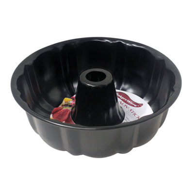 Home Basics Fluted Cake Pan