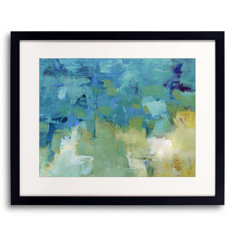 Innate Print by Elizabeth Chapman, Black Framed Paper, 24" H x 30" W