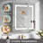 Hilvert Recessed or Surface Mount LED Lighted Medicine Cabinet with Mirror & 2 Adjustable Shelves, Dimmable-137796224