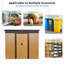 Rangement extérieur en métal avec portes coulissantes 8 x 6 pi. Fabrication. -Épreuve. Idéal pour les outils de jardin, remise de 8 pi 6 pi - Extérieur. Système de ventilation. Gardez votre patio à l'intérieur-131471133