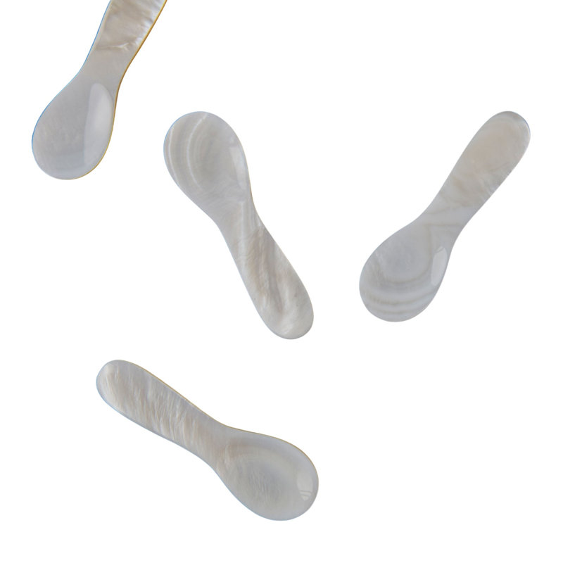 Mini Shell Spoons, Set of 4