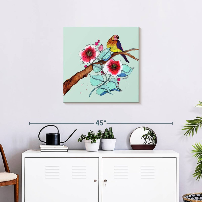 Le Voyageu Hauteurr, 24" H x 24" W