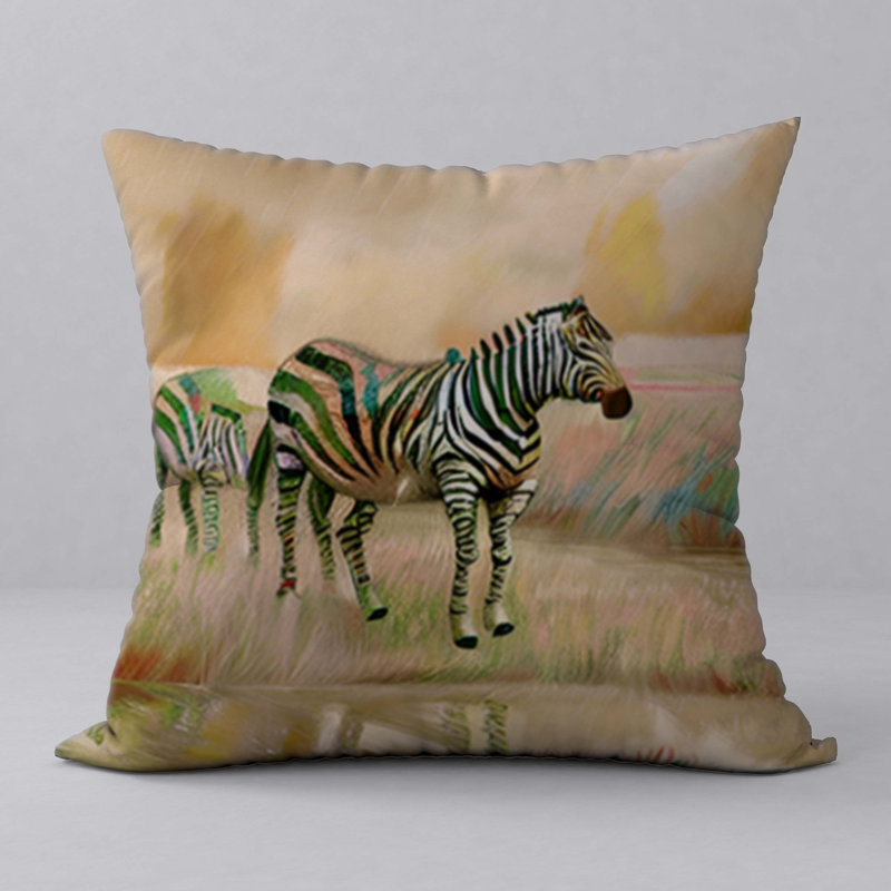 Reversible Throw Pillow