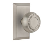 Studio Plate with Mission Door Knob