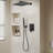 1-Spray Patterns 11.8 In. Wall Mount Dual Fixed And Handheld Shower Head With 1.8 GPM-112006265