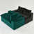 Black/Green Velvet