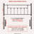Victorian Black Headboard-1954776751